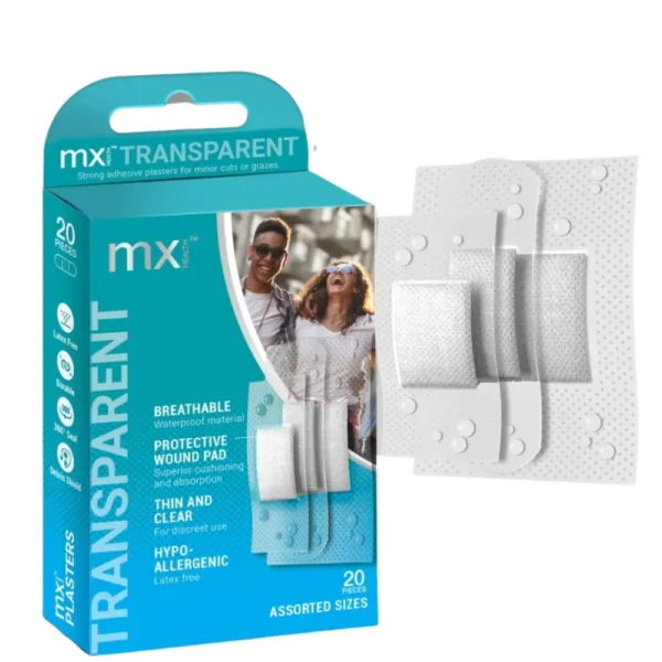Assorted Plasters - Clear 20's