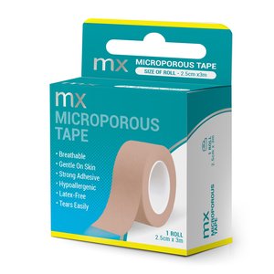 Microporous Tape 2.5cm x 3m beige