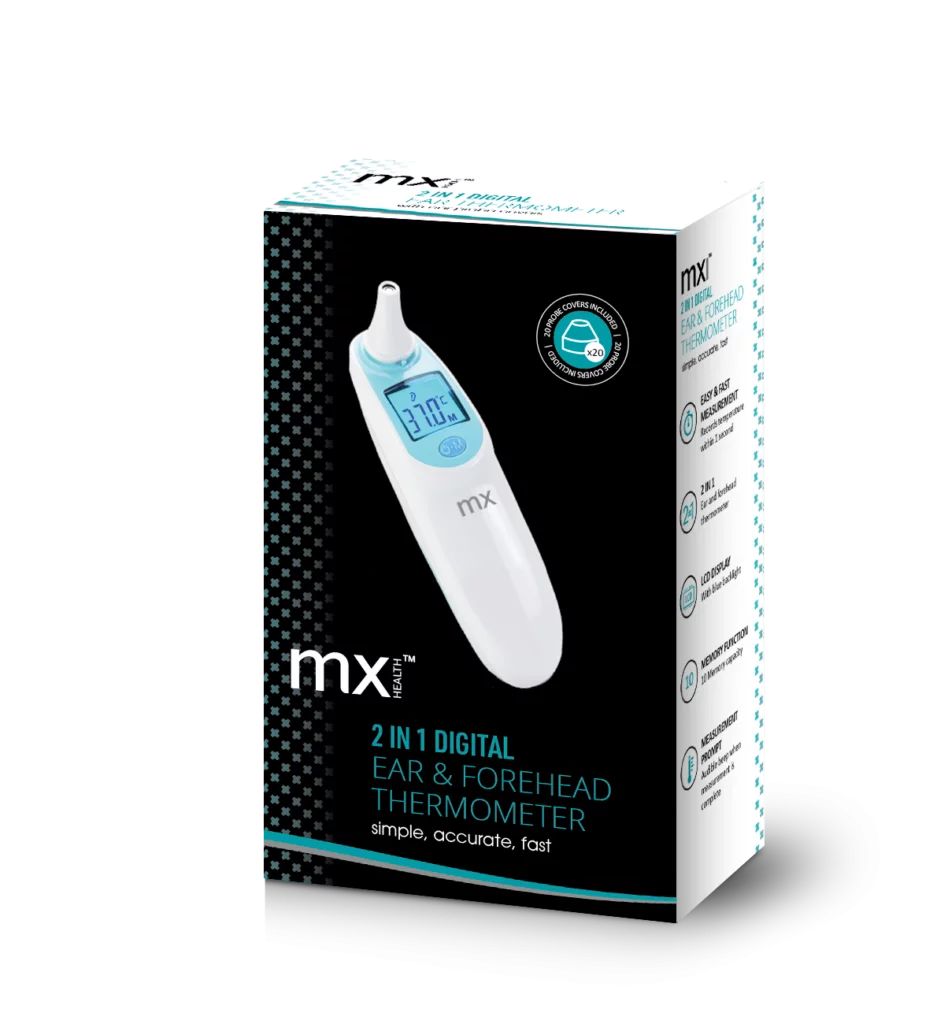 2 in 1 Ear & Forehead Thermometer - Image 1