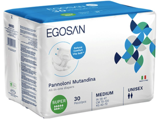 Egosan Vitasoft Adult Diapers (8 Drop)