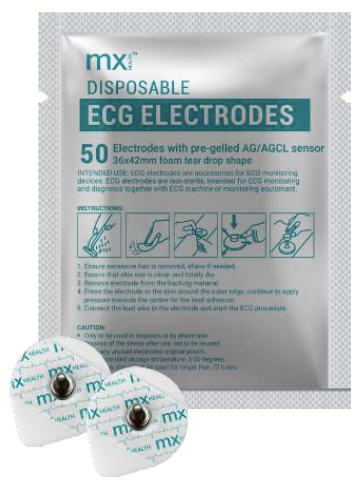 Disposable ECG Electrodes pregel AG/AGCL sensor