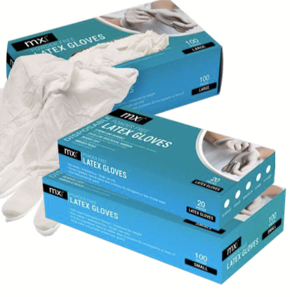 Gloves Latex Powder Free - L