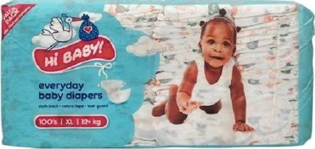 Hi Baby Everyday Diapers XL 12kg+ 100