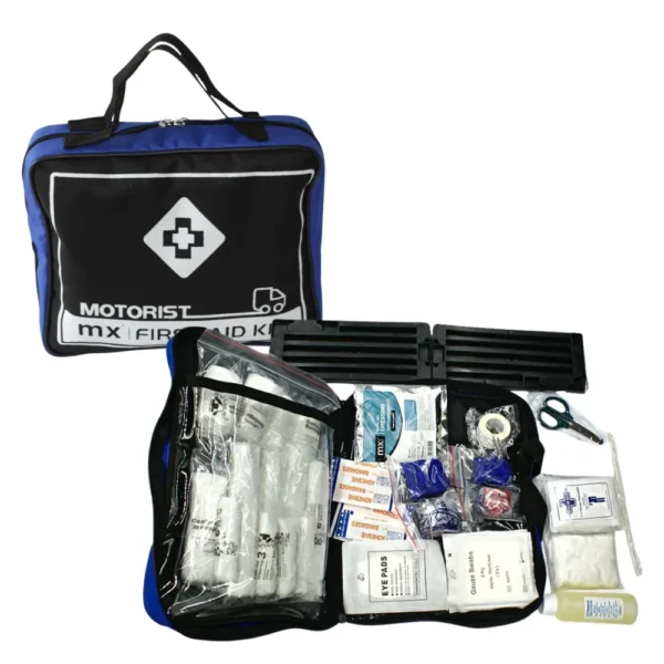 First Aid Kit Motorist Blue