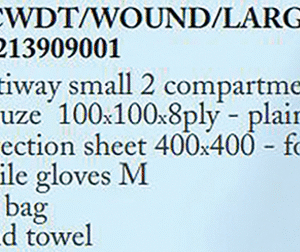 Dress Tray Wound Large Costiway - Image 2