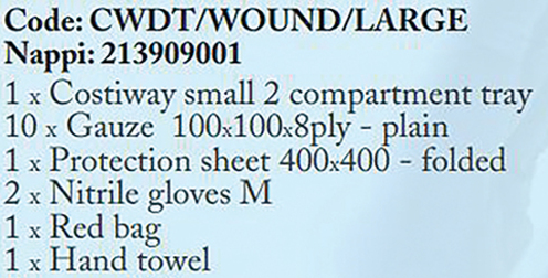Dress Tray Wound Large Costiway - Image 2