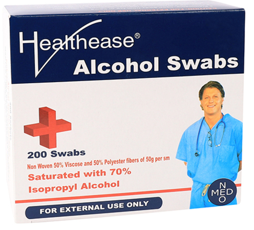 Alcohol Swabs Healthease 200