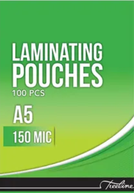 Laminating Pouch - A5 150 Micron 154 x 216mm