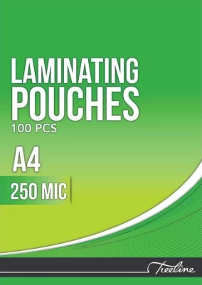 Laminating Pouch - A4 250 Micron 216 x 303mm
