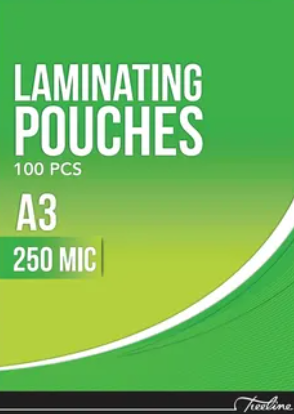 Laminating Pouch - A3 250 Micron 303 x 426mm