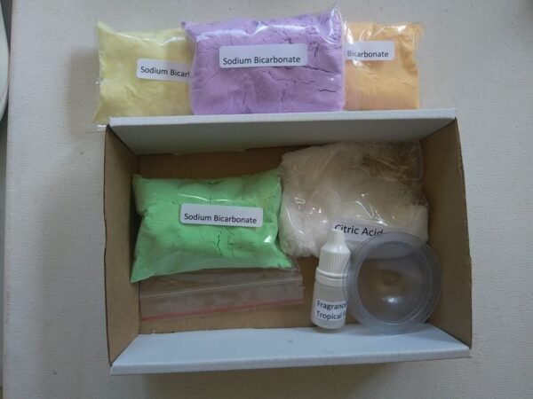 Bath bomb kit. Makes 3 bath bombs