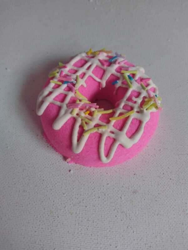 Donut bath bomb