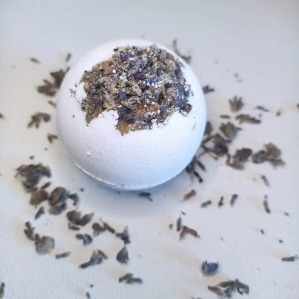 Lavender bath bomb