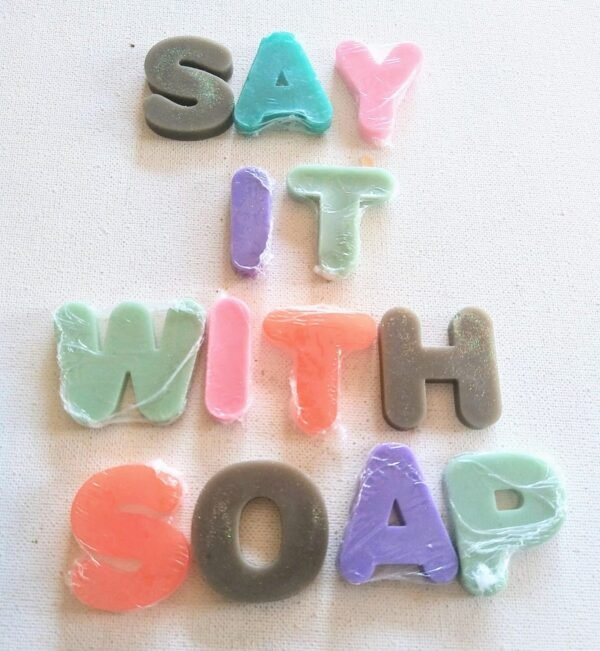 Soap letters