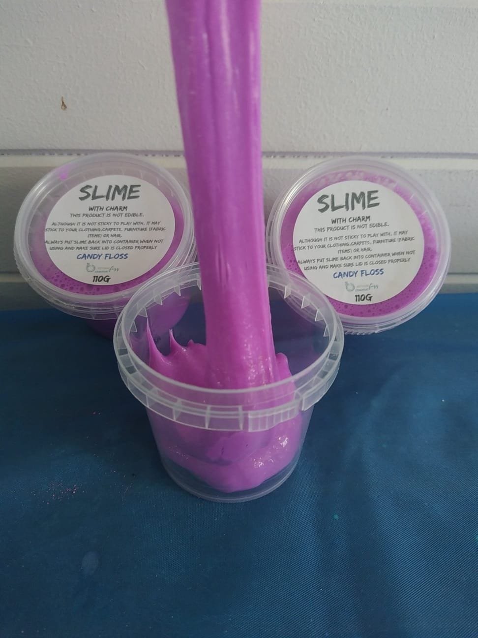 Stretchy Slime Candy Floss - 110g - Image 1